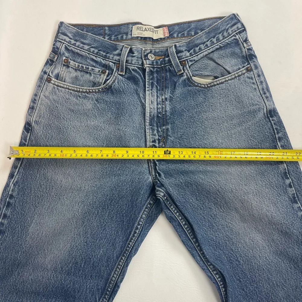 Levi’s 550 Relaxed Straight Jeans – Medium Wash Vintage Fit | 32x30 - Picture 9 of 10
